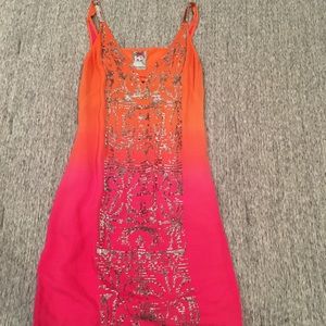Anthropologie Yoana Baraschi ombré sequin dress